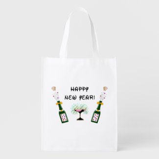 New Years Shopping Totes and Bags