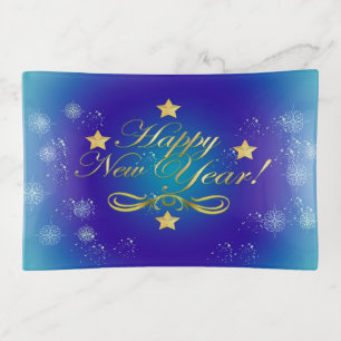 Happy New Year Trinket Tray
