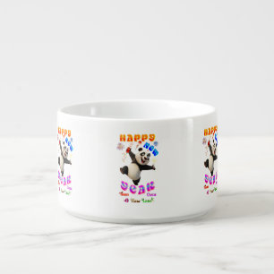 Happy New Year Turn Over A New Leaf Bowl