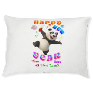 Happy New Year Turn Over A New Leaf Pet Bed