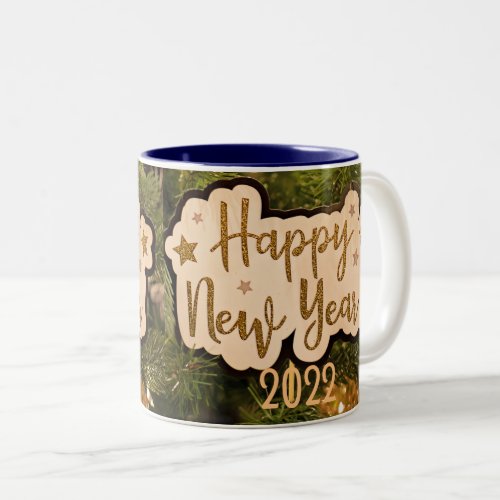 Happy New Year Two_Tone Coffee Mug