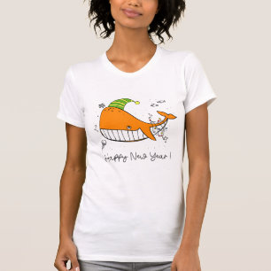 happy new year - whale lover T-Shirt