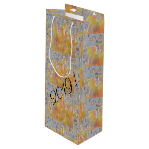 HAPPY NEW YEAR  WINE GIFT BAG