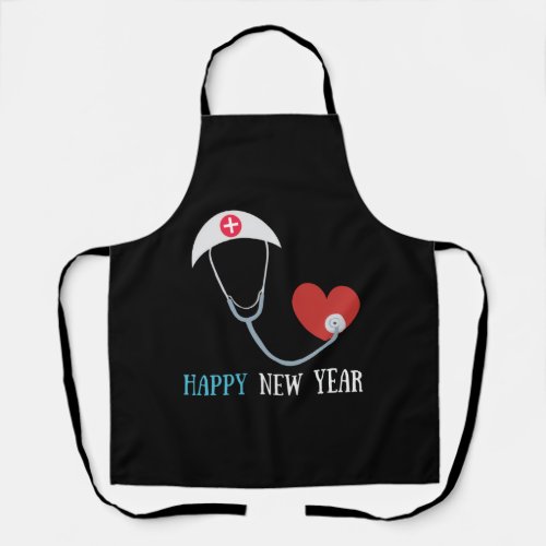 Happy new year wishes for nurse meme Doctor day   Apron