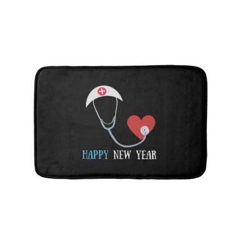 Happy new year wishes for nurse meme Doctor day   Bath Mat