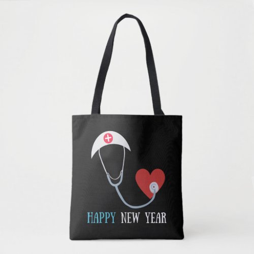 Happy new year wishes for nurse meme Doctor day Tote Bag