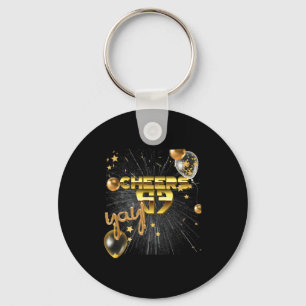 Happy New Year With A 6 7 Zoomer Meme Vibe. 2026 C Keychain