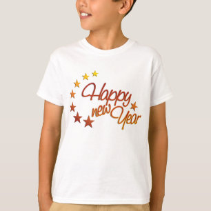 Happy New Year with starlight T-Shirt