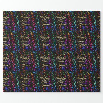 "happy New Year!" Wrapping Paper by _HappyNewYear at Zazzle
