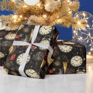 Happy New Year Wrapping Paper