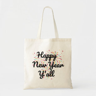 Happy New Year Y'all Tote Bag