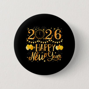 Happy New Years 2026 Button