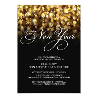 Chic New Years Eve Party Invitations 10