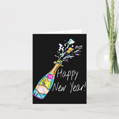 Happy New Years Eve Tops For Women & Men - 202 Card