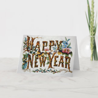 Happy New Years Holiday Card