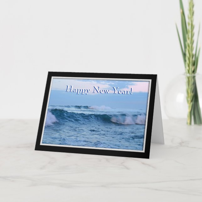 Happy New Years Holiday Card (Front)