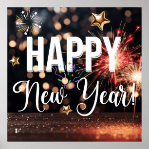 Happy New Year's Poster