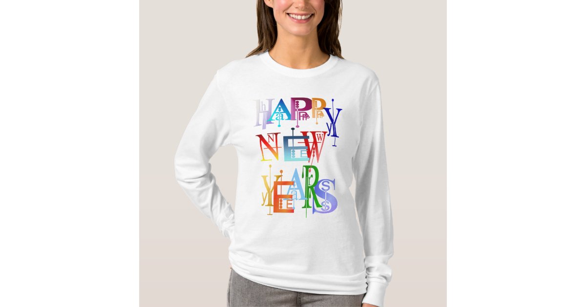 Happy New Years Shirts | Zazzle