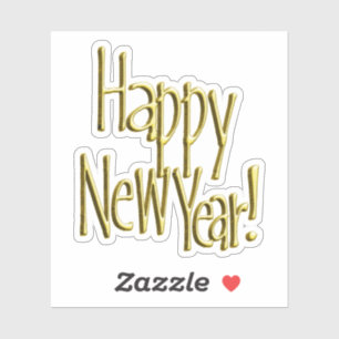 Happy New Years Sticker