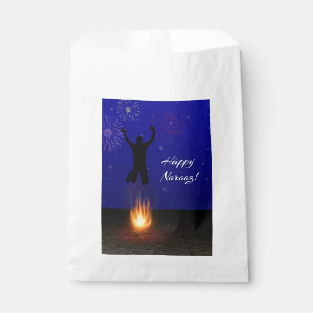 Happy Norooz Chahar-Shanbeh-Suri Favor Bag (Front)