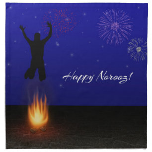 Happy Norooz Chahar-Shanbeh-Suri Napkin