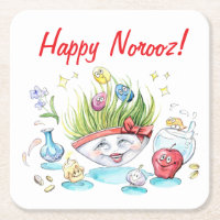 Happy Norooz Haft Sin funny table