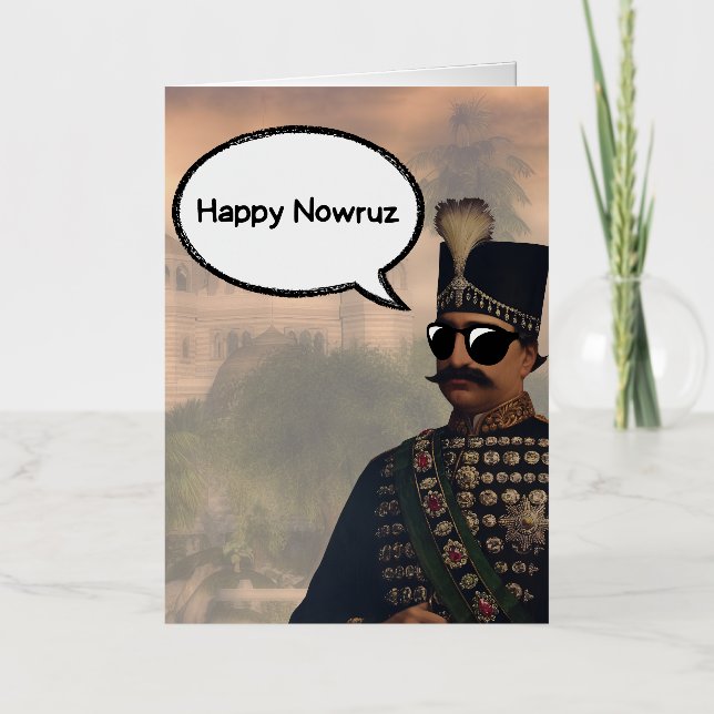 Happy nowruz card - Persian (iranian) new year (Front)