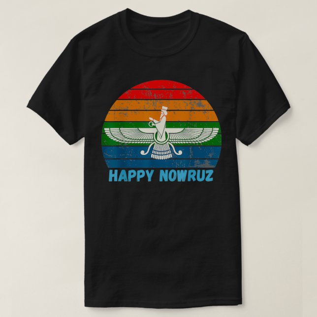 Happy Nowruz, Happy Persian New Year Tee Celebrate (Design Front)