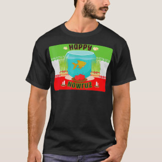 Happy Nowruz persian new year 2022 Goldfish Iran F T-Shirt
