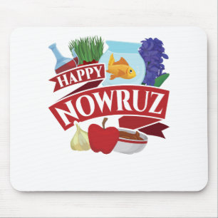 Happy Nowruz Persian New Year Mouse Pad