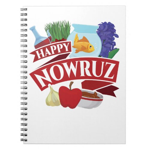 Happy Nowruz Persian New Year Notebook