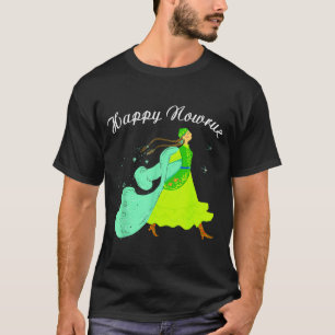 Happy Nowruz Persian New Year Party Dance Girl T-Shirt