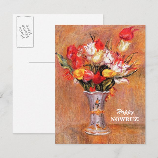 Happy Nowruz. Persian New Year Postcards (Front/Back)