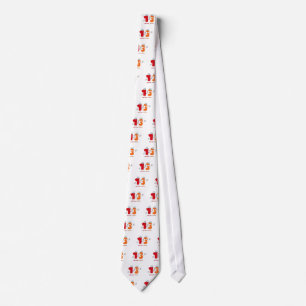 Happy Number 13 Neck Tie