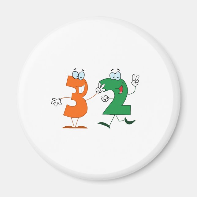Happy Number 32 Magnet (Front)