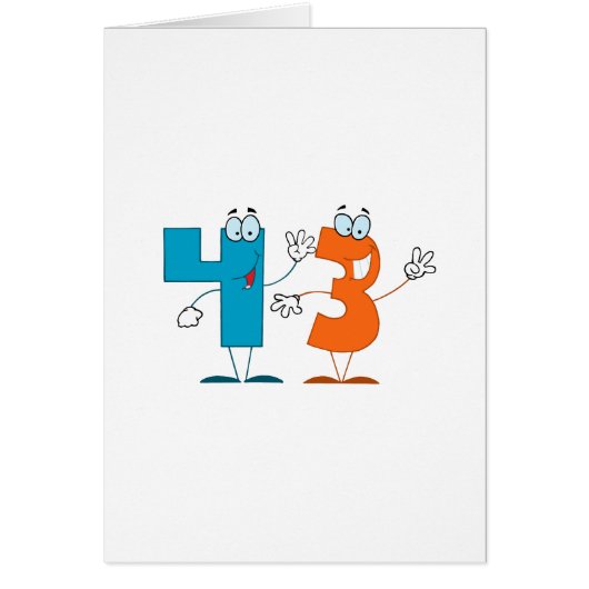 Happy Number 43 Cards (Front)