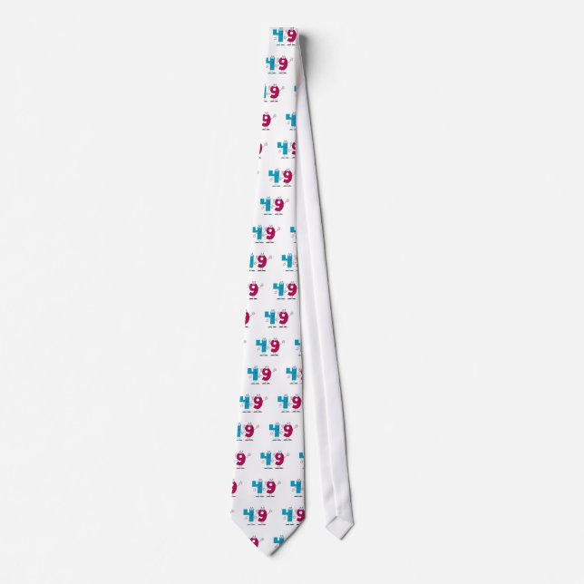 Happy Number 49 Tie (Front)