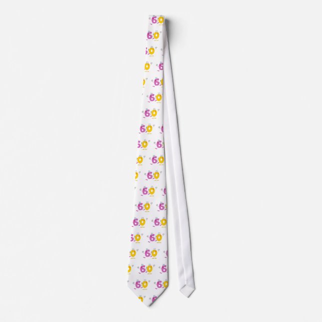 Happy Number 60 Tie (Front)