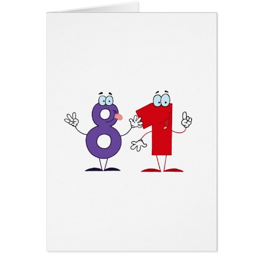 Happy Number 81 Cards (Front)