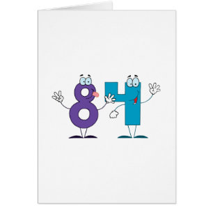 Happy Number 84 Cards