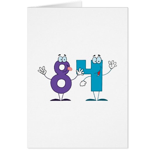 Happy Number 84 Cards (Front)