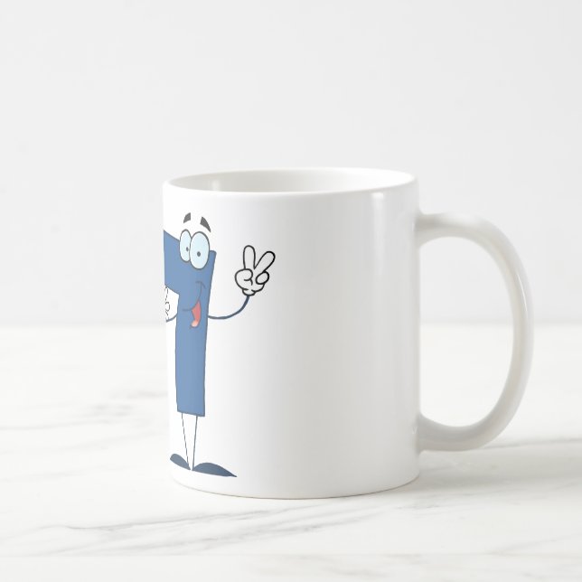 Happy Number 87 Coffee Mug (Right)