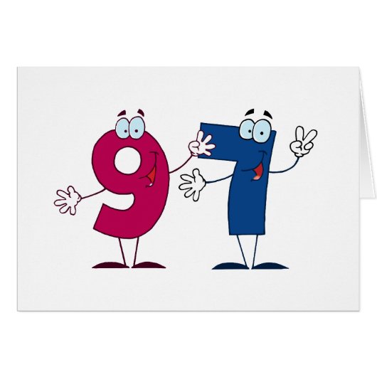 Happy Number 97 Cards (Front Horizontal)