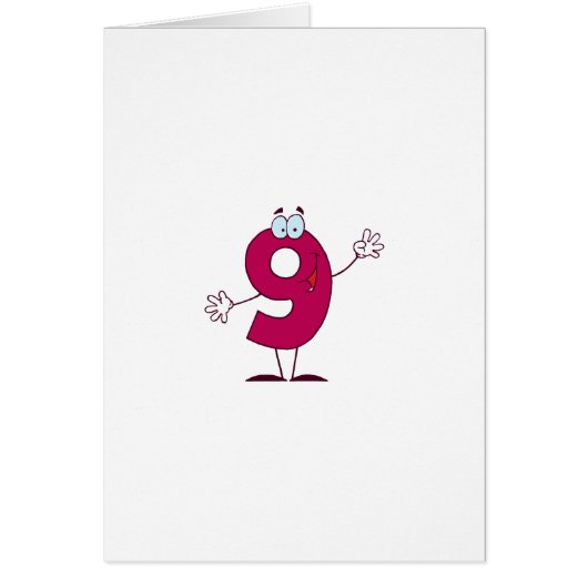 Happy Number 9 Cards (Front)