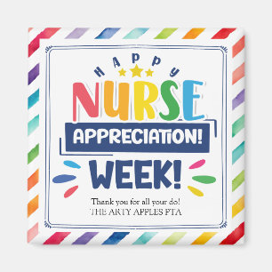 Happy nurse appreciation week magnet