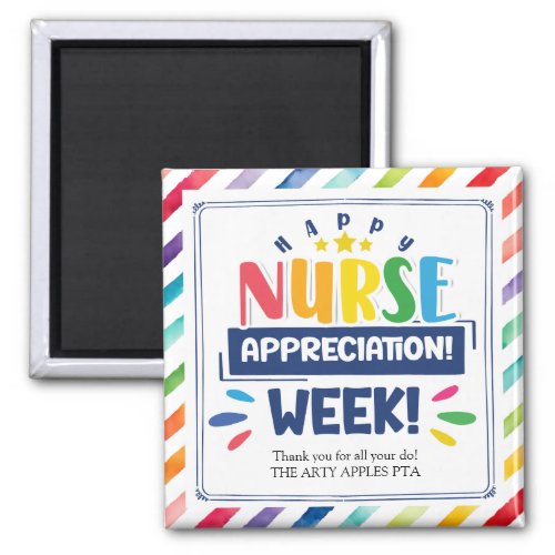 Happy nurse appreciation week magnet