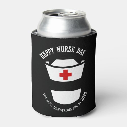 happy nurse day Premium Can Cooler
