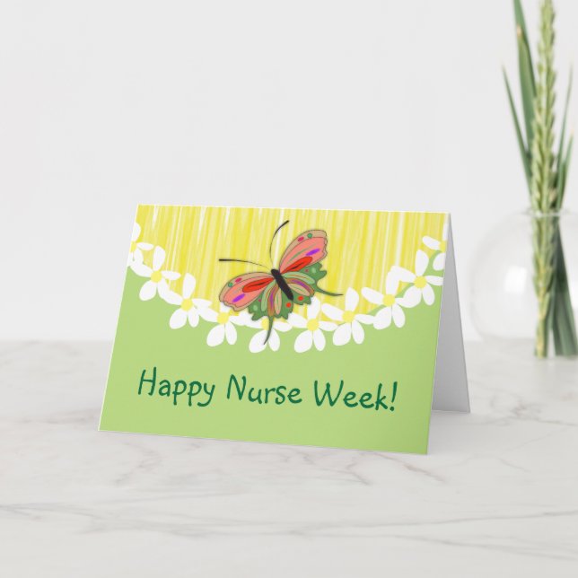 Happy Nurse Week Greeting Card (Front)
