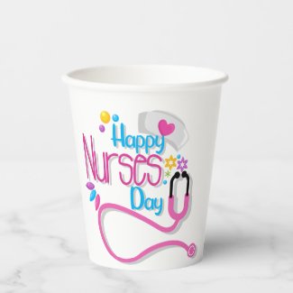 Happy Nurses Day  Coffee Mug Paper Cups