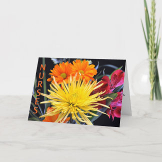 Happy Nurses Day Floral Bliss Card